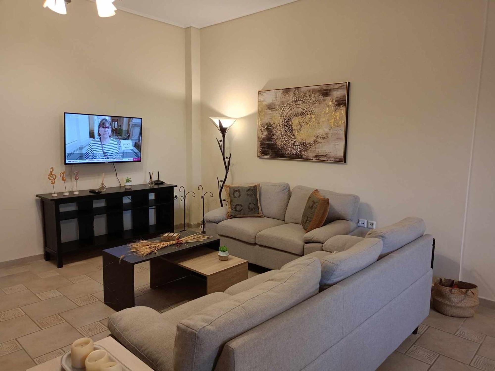 Comfortable Apartment In Kiato Extérieur photo